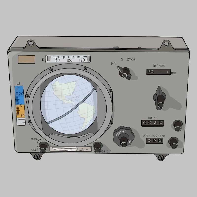Globus Vintage Navigation Analog Device