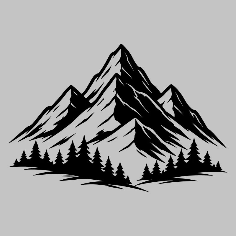 Berge Wald Landschaft