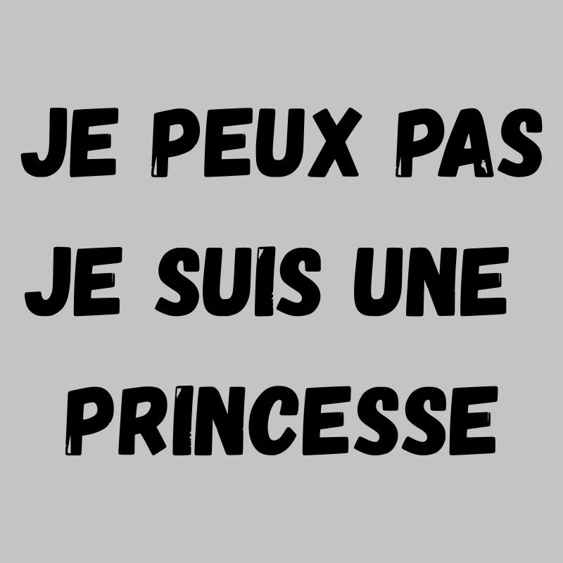 Ich kann nicht, ich bin eine PRINZESSIN