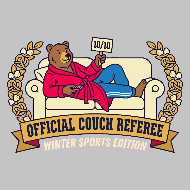 Official Couch Referee Bear