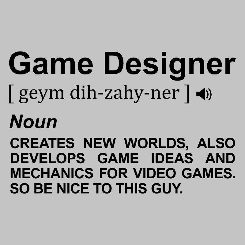 Game Designer Dictionary