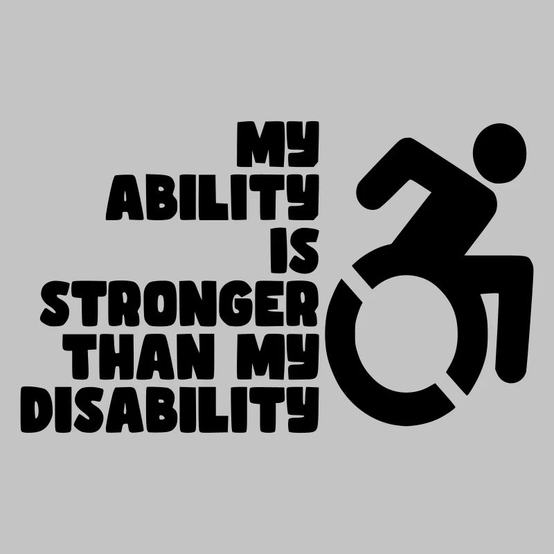 Ma force est plus grande que mon handicap #