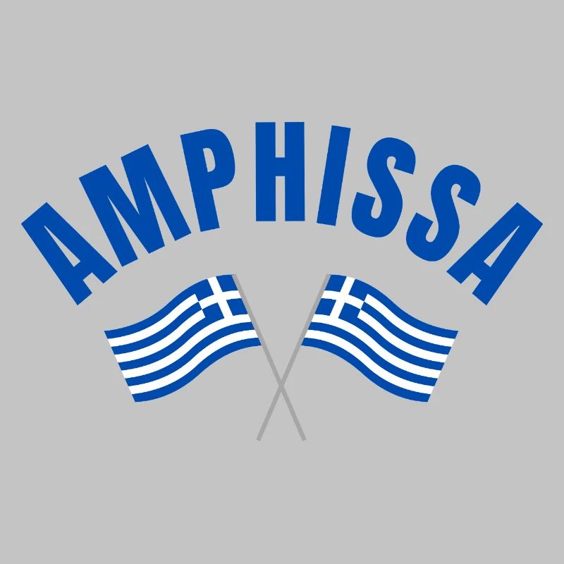 Amphissa Drapeaux grecs