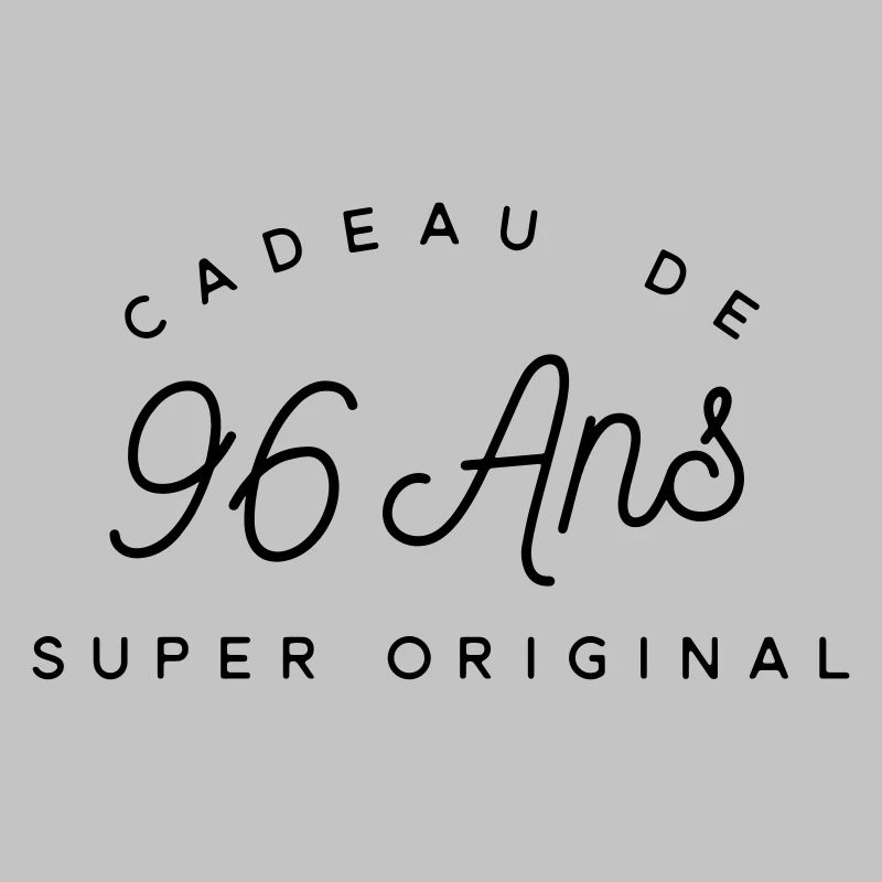 Cadeau 96 ans 