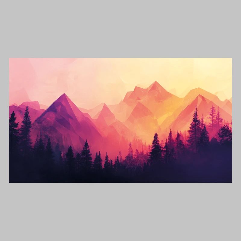 Wald Berge