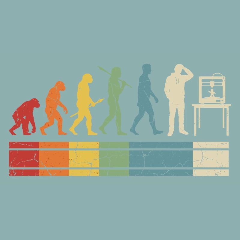 3D Druck Evolution – Vintage Maker Design
