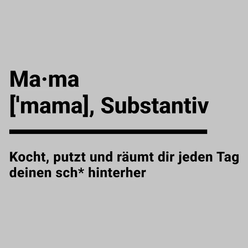 Geschenk Elternzeit Mutter Mütter Mama schlicht 