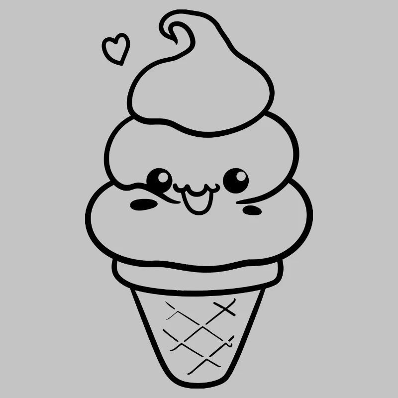 Eis Comic Stil
