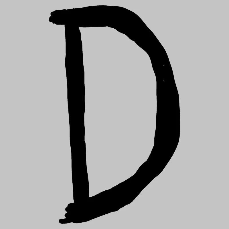 Buchstaben D