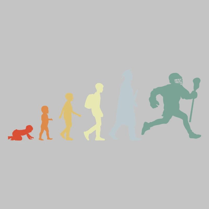 Evolution eines Lacrosse Spielers