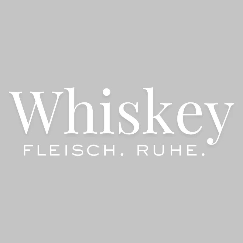 Whiskey & Fleisch – Ruhig genießen