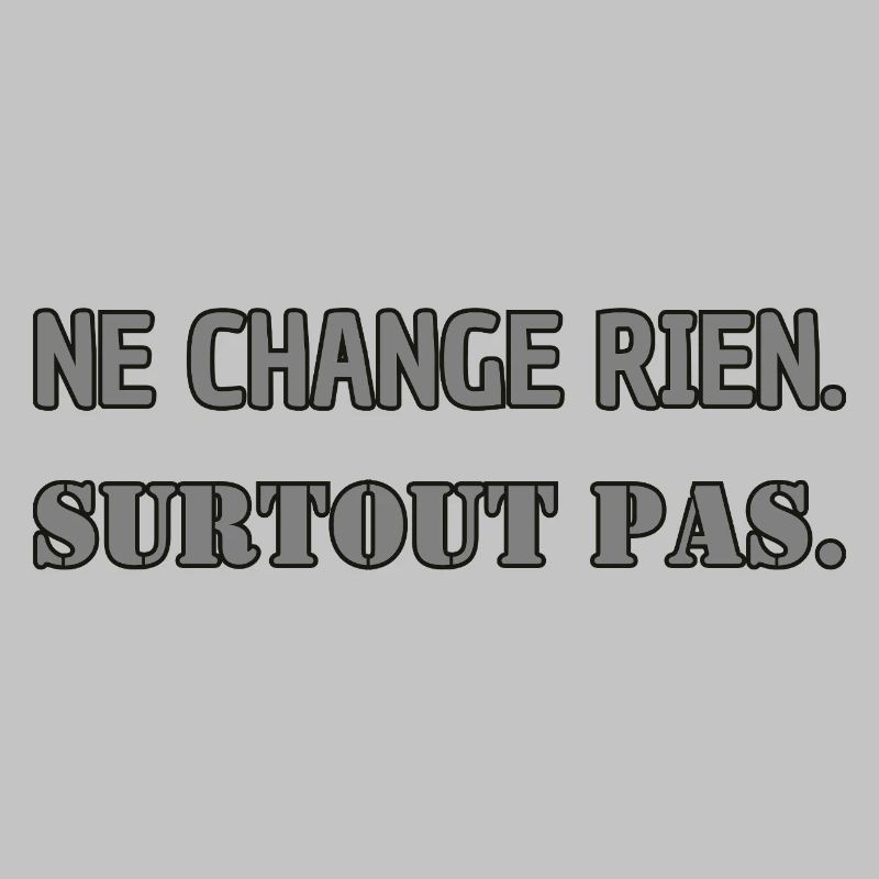 Doesn't change anything. Absolutely not.