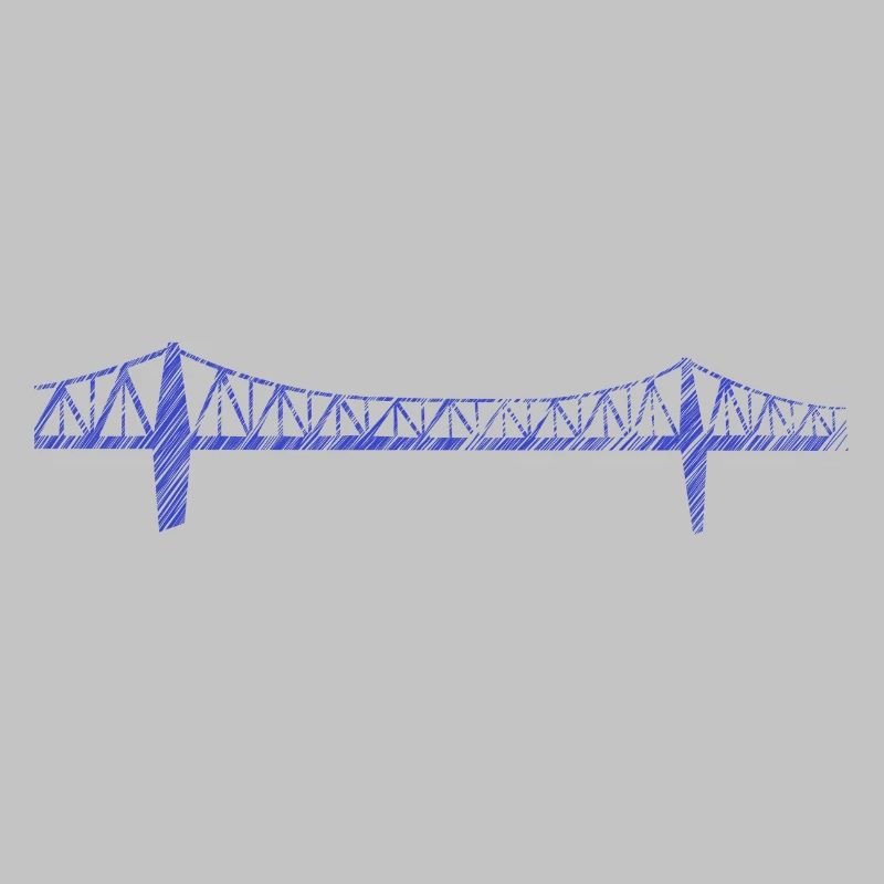 Rendsburg High Bridge – Urban Scribble Art Design