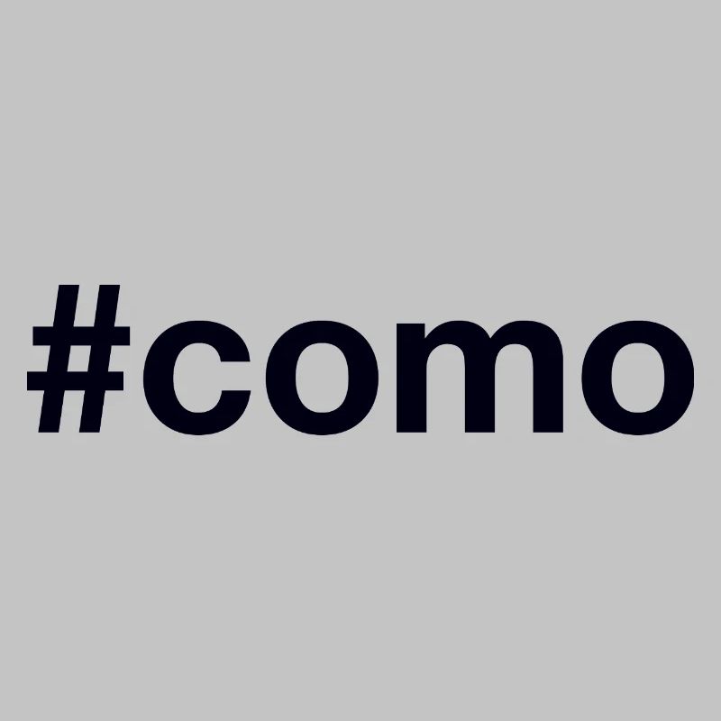 COMO Hashtag
