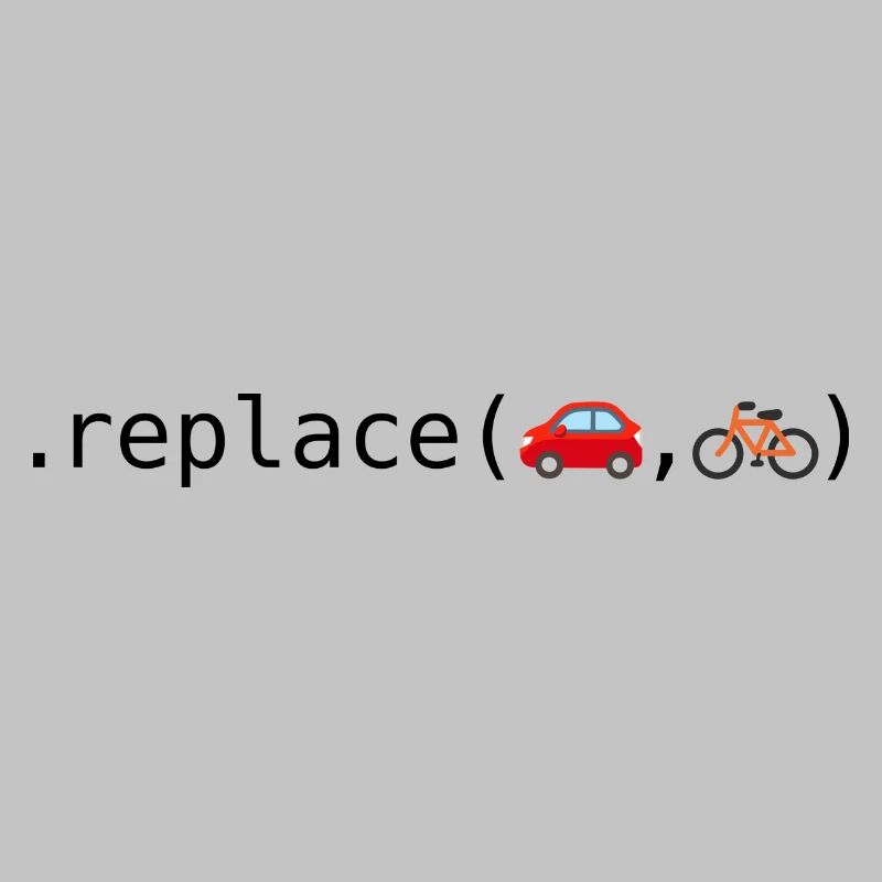 Replace cars with bikes; Python edition
