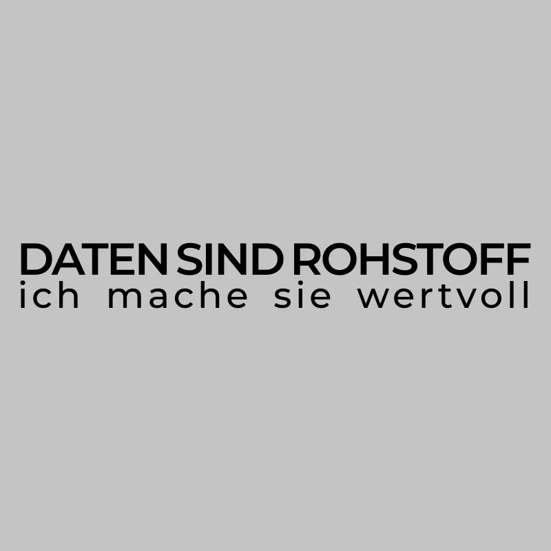 Daten sind Rohstoff – Data Engineer