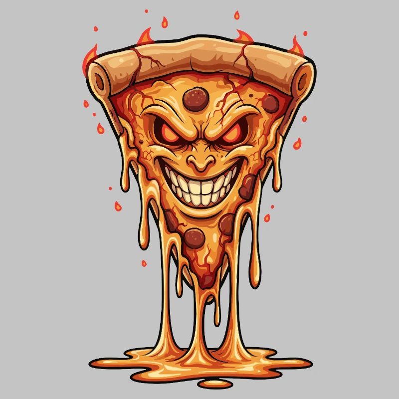 Demonic Flame Pizza