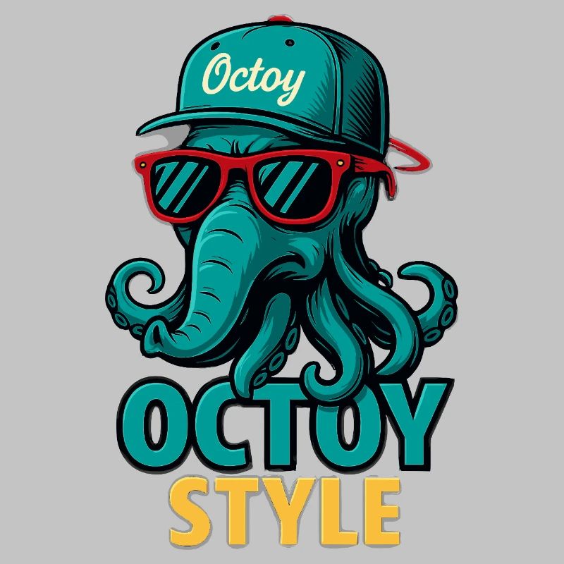 Octoy Style Octopus Retro Cap