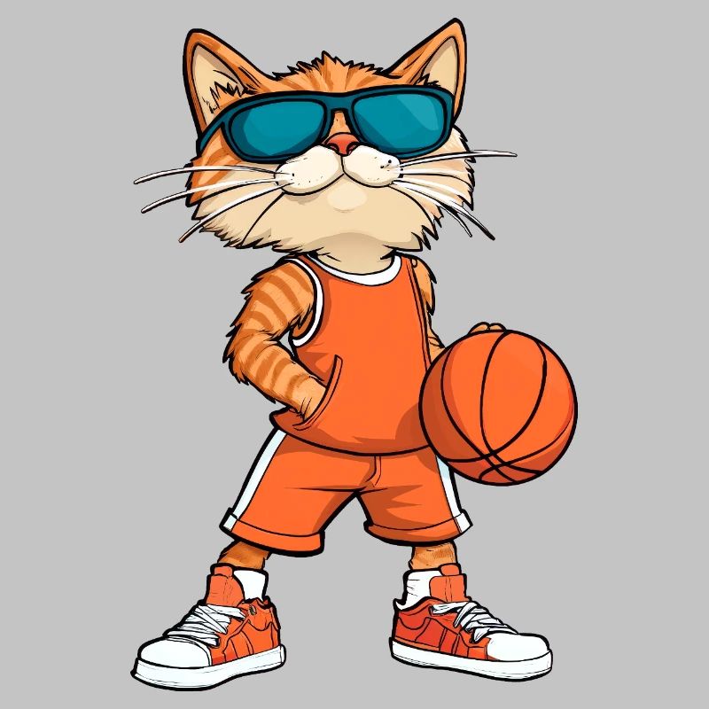 Cool Cat Basketteur