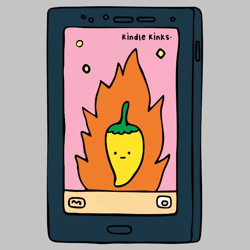 Spicy E-Reader “Kinks” Design | Funny BookT