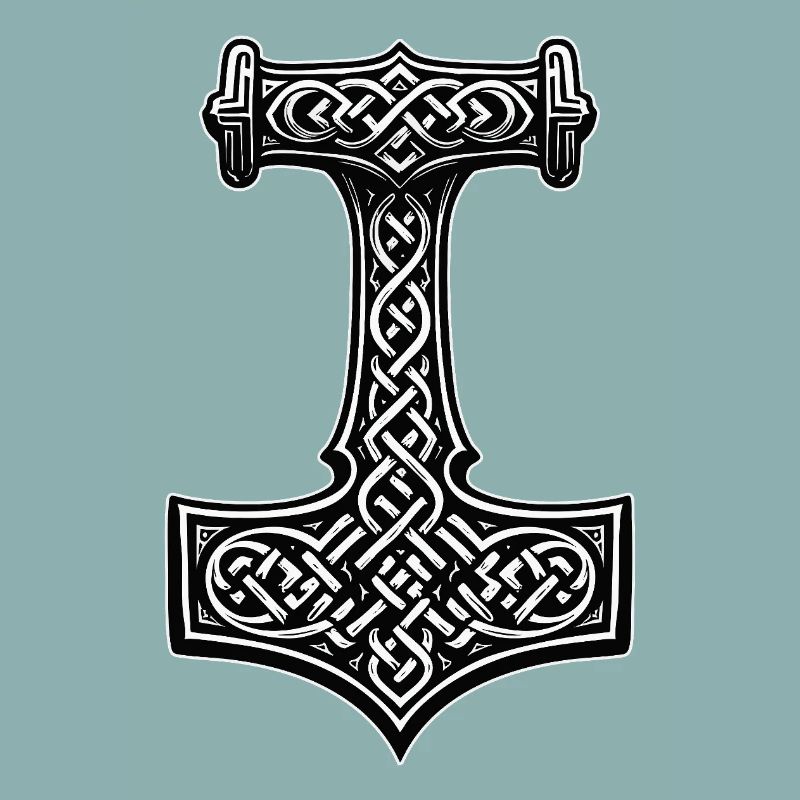 Mjölnir Wikinger Knotensymbol