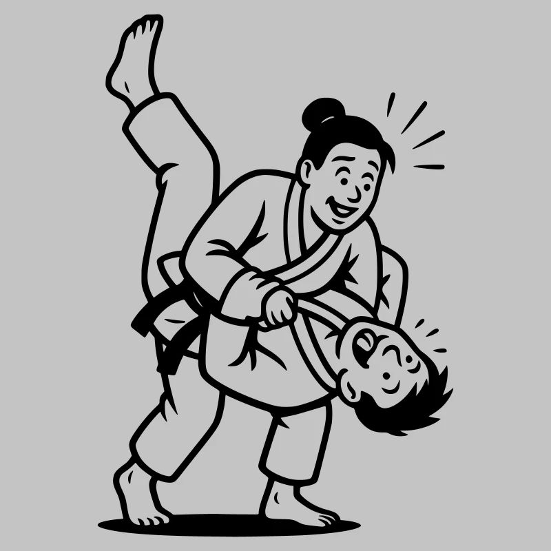 Judoka Throw