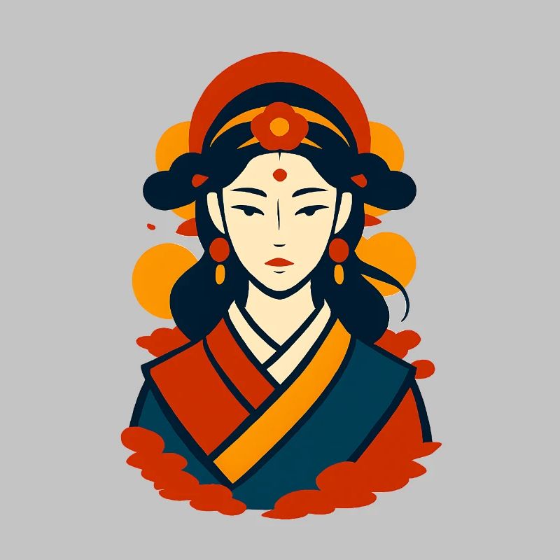 Empress Style Orange Red
