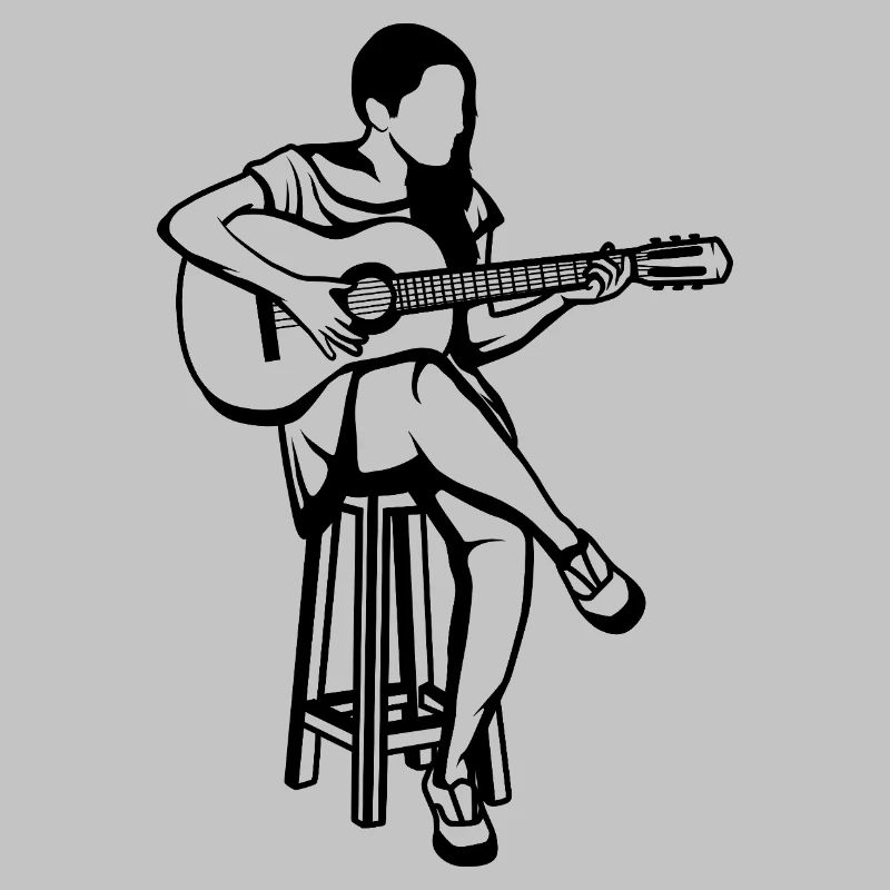Gitarrenmädchen