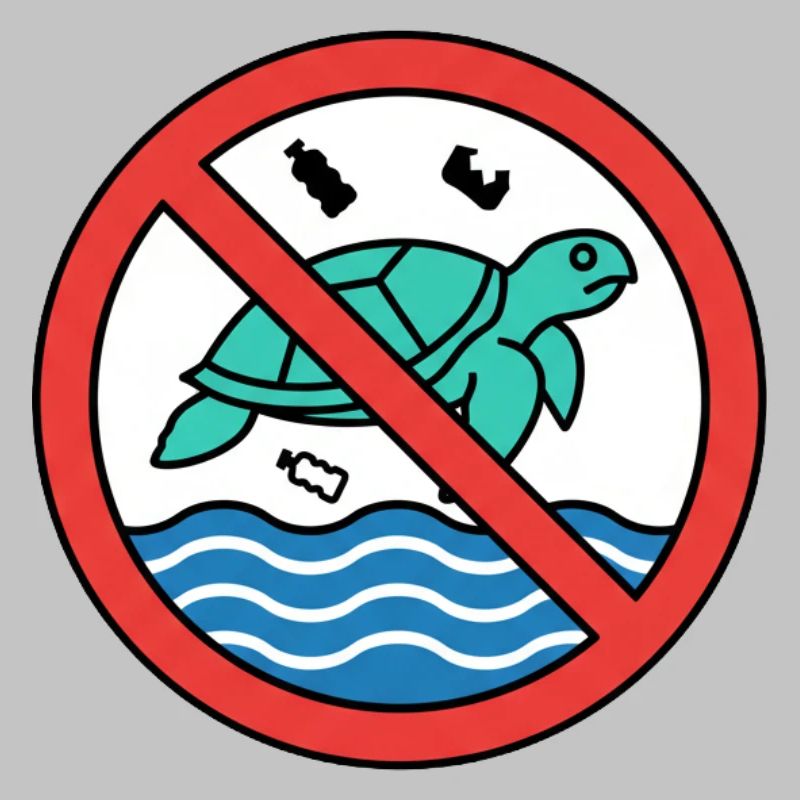 Stop plastic waste! | Save the turtles