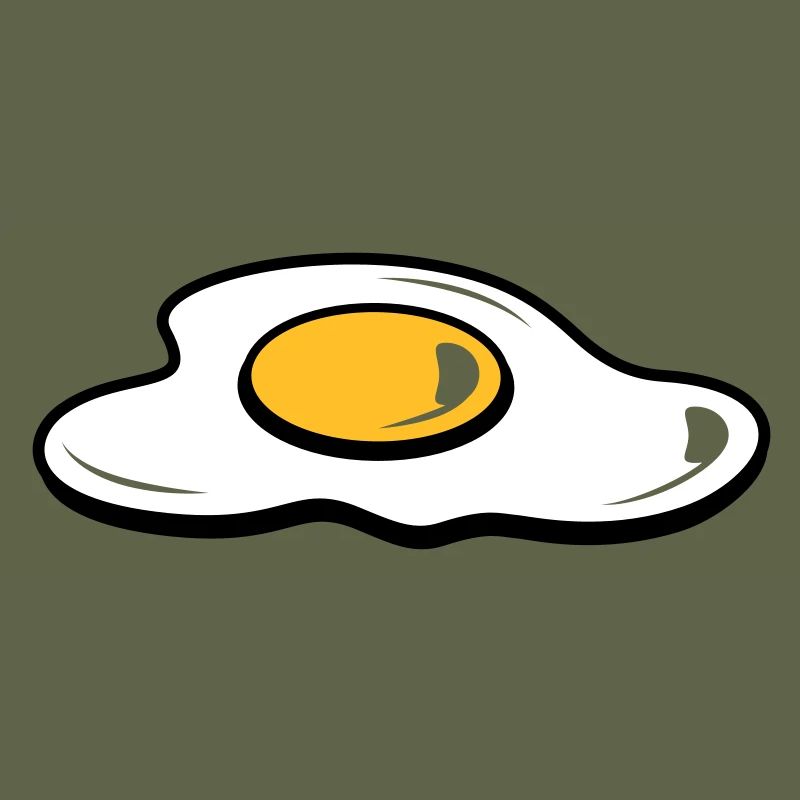 A fried egg