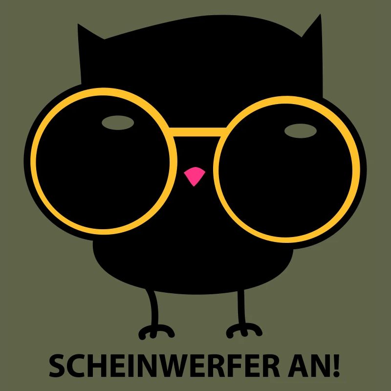 Eule mit Brille (b)