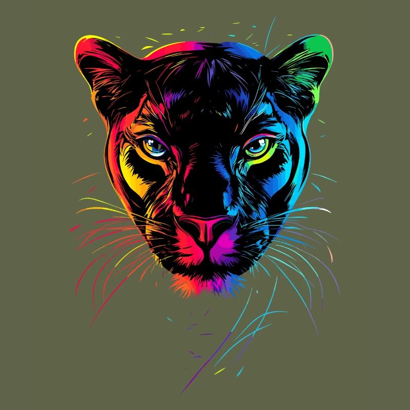 Panthère Léopard Grand Chat Mignon Gros Chat Panter