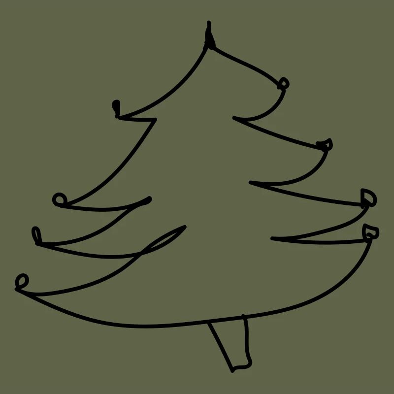 Weihnachtsbaum-Pullover (falscher Weihnachts-Pullover)