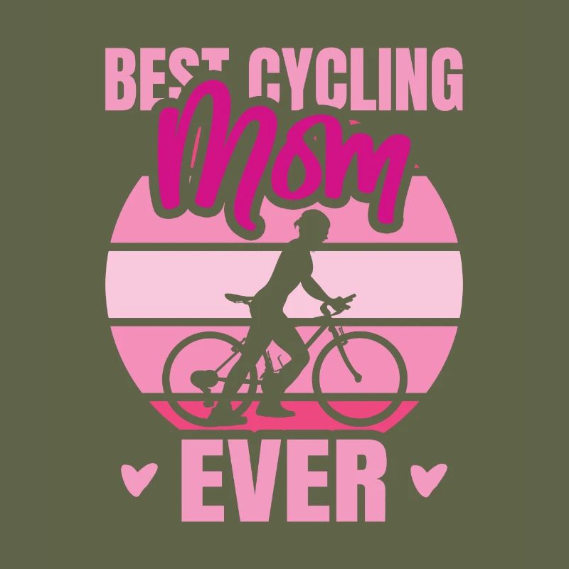 Radfahrer Mutter