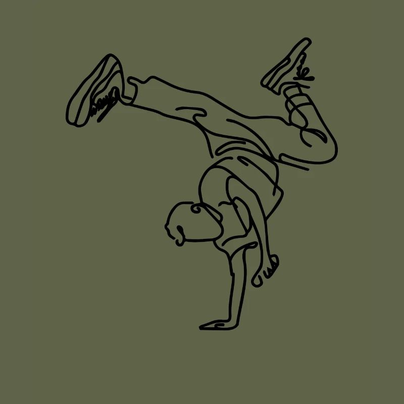 Breakdance gutt