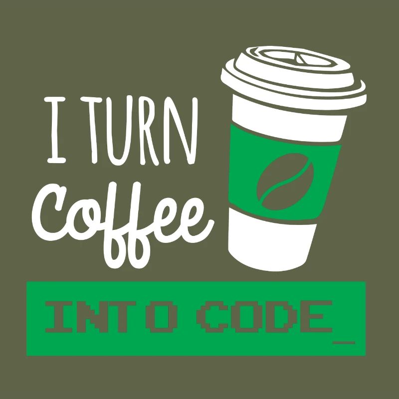 I turn coffee into code developer