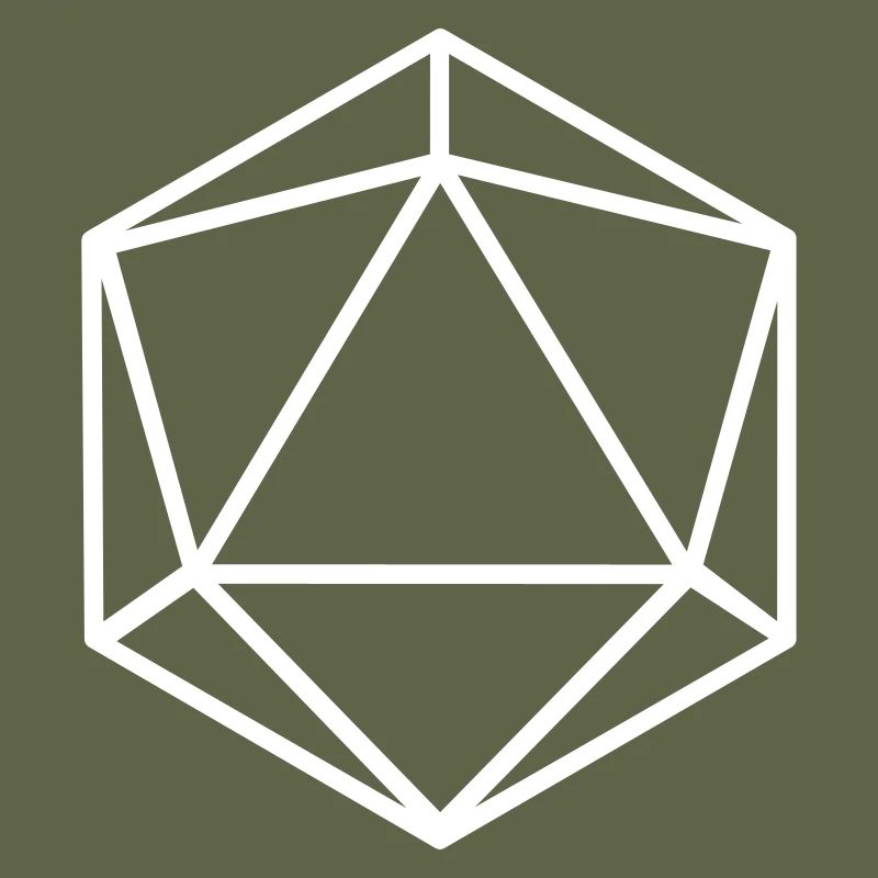 D20 D20 Dice Abstract
