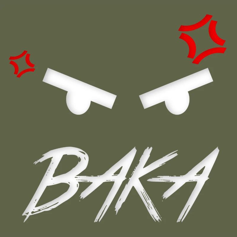 Baka Expression dans l’anime