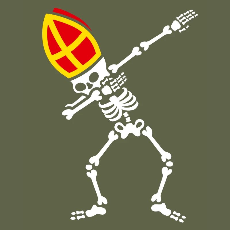 Dab Sinterklaas dab squelette Sint dabben dabbing