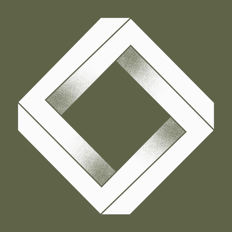 White impossible diamond