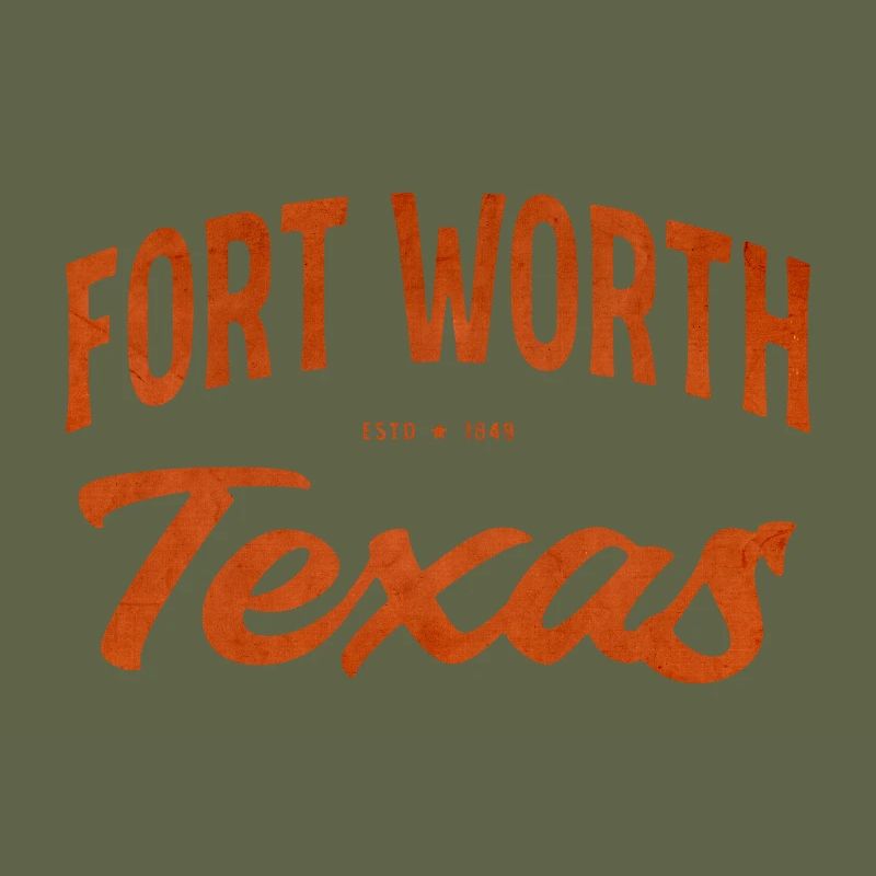 Fort Worth Texas Script