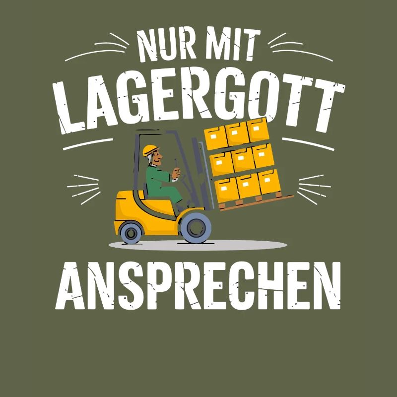  Nur Mit Lagergott Ansprechen Staplerfahrer
