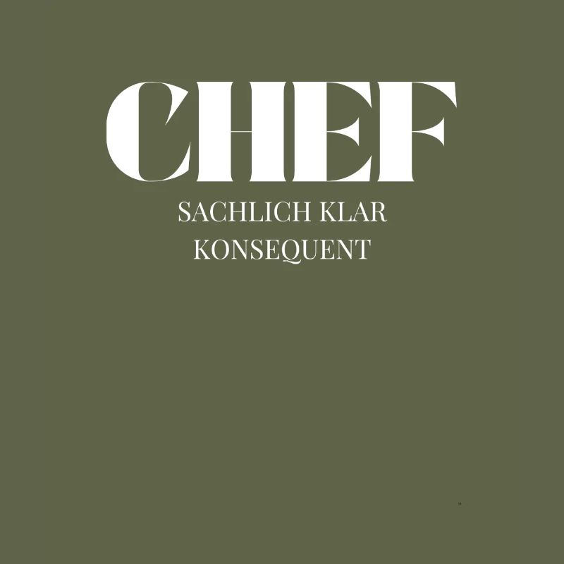 Le patron dit : Objectivement clair, cohérent