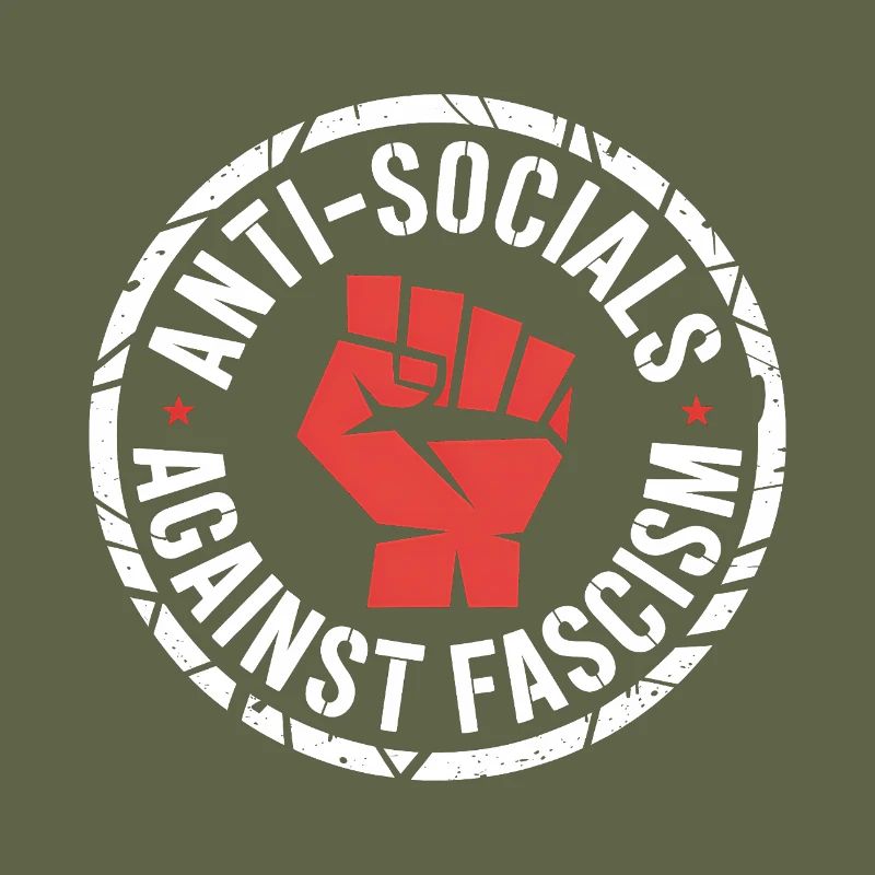 Antisoziale Antifa – Antifa-Logo