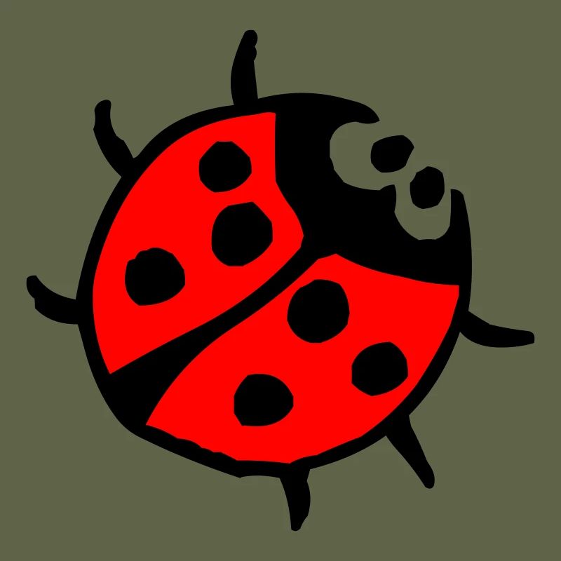 Vibrant Ladybug Spot Pattern
