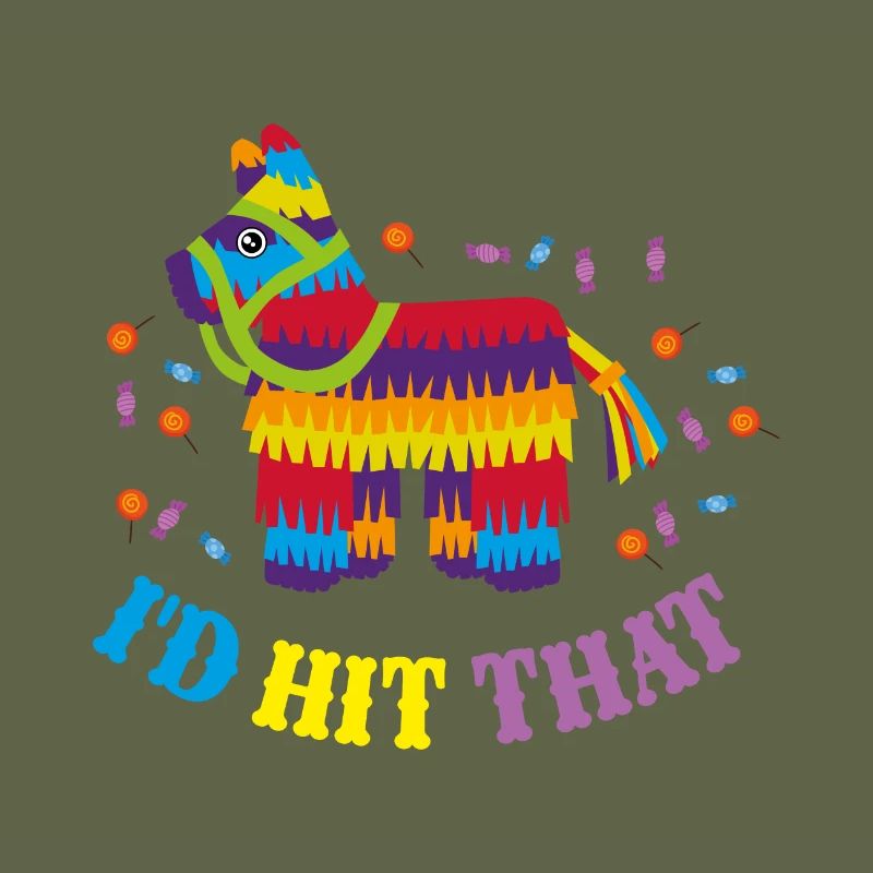 I'd hit that Pinata Cinco de Mayo gift idea