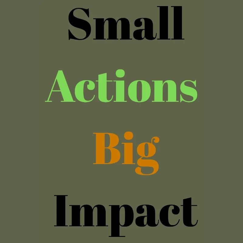 Conception typographique d’actions audacieuses dynamiques