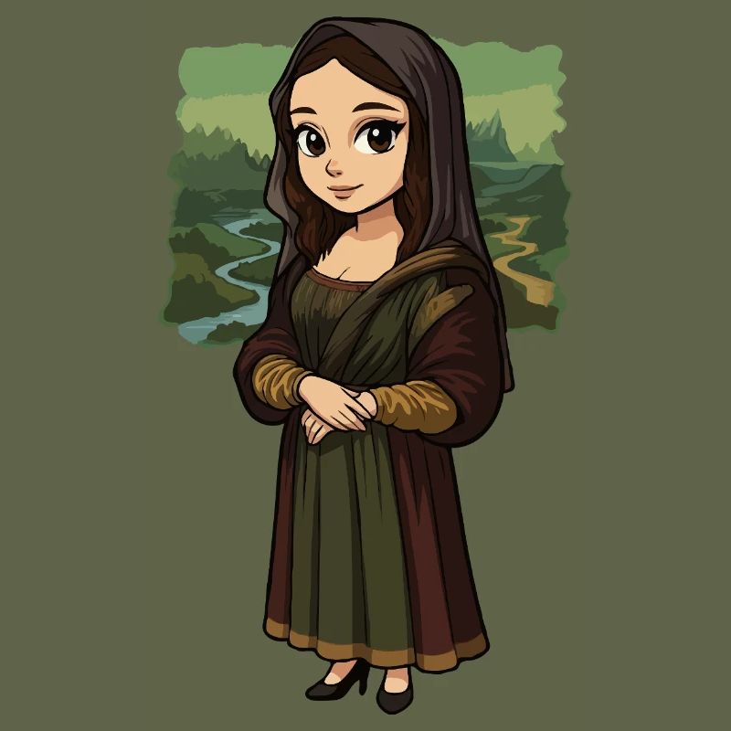Mona-Lisa-Chibi-Stil