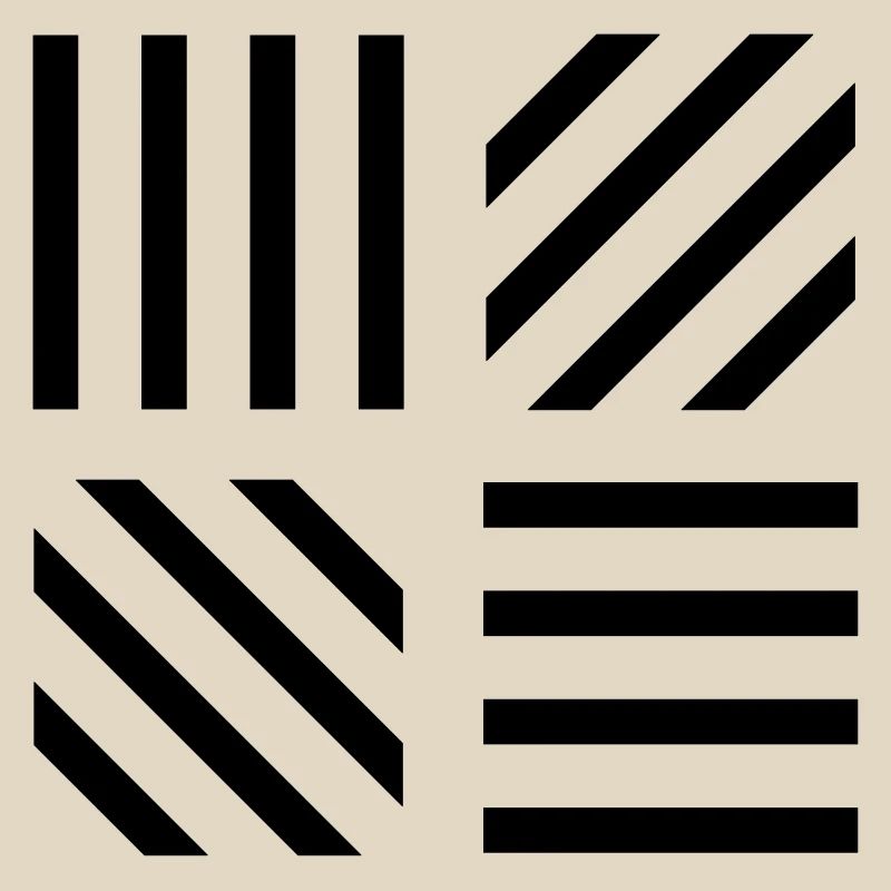 graphic stripe pattern