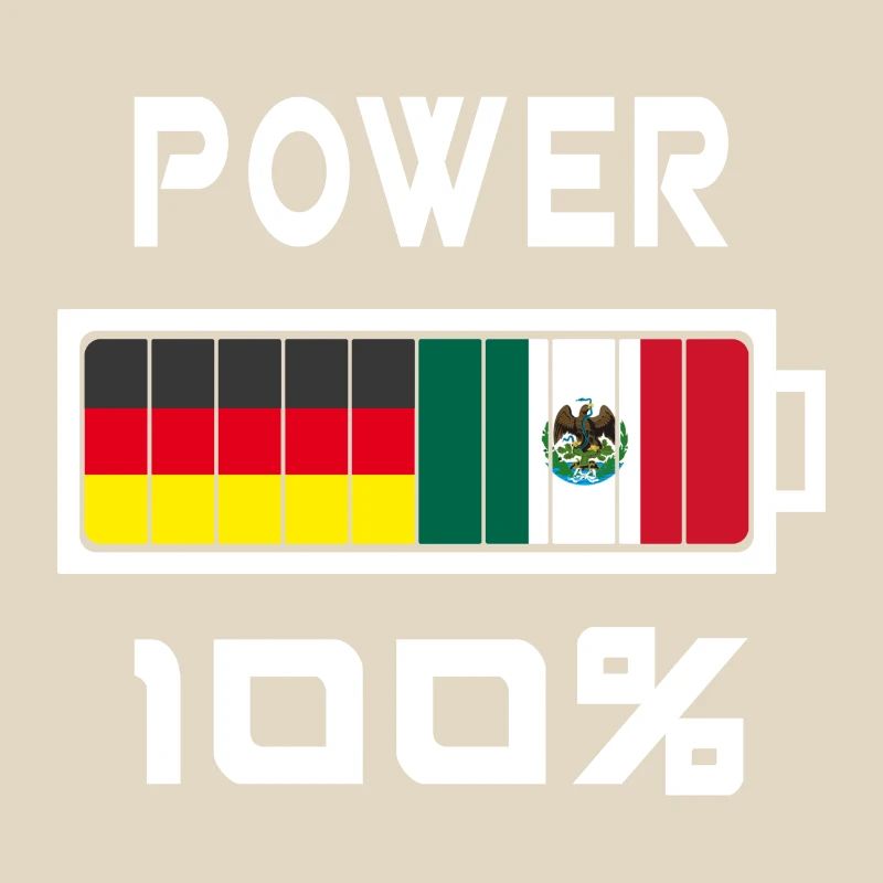 Germany and Mexico Power 100%